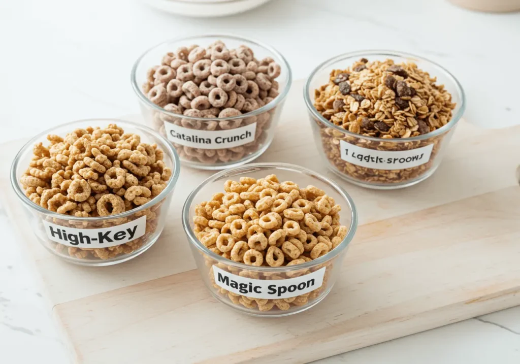 lowest carb cereal
