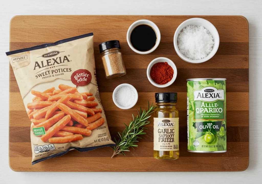 alexia sweet potato fries air fryer