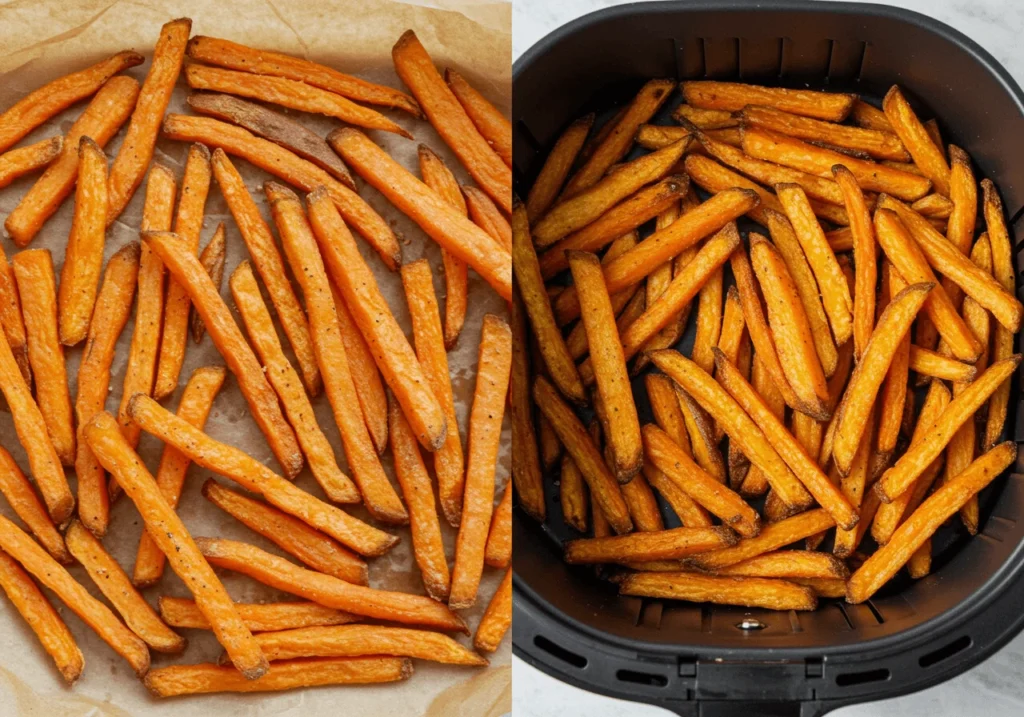 alexia sweet potato fries air fryer