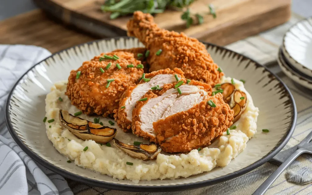 keto fried chicken lupin flour