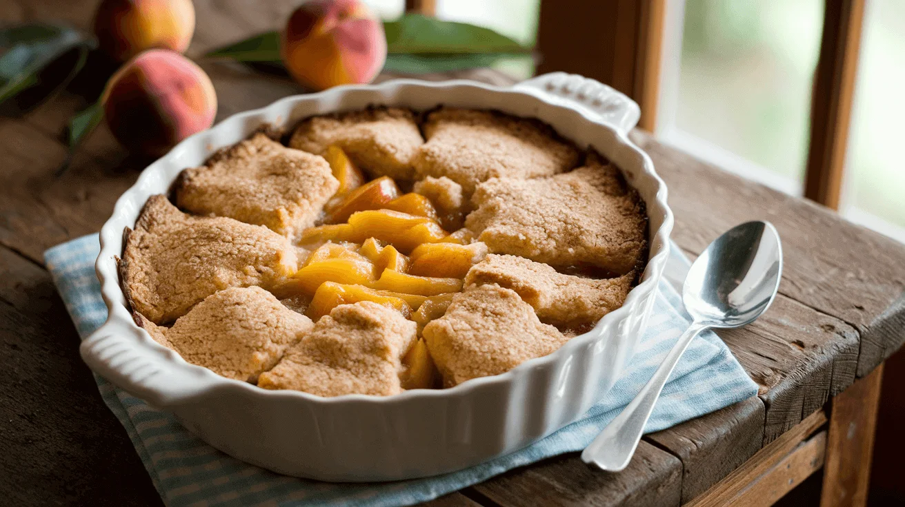 peach cobbler recipe