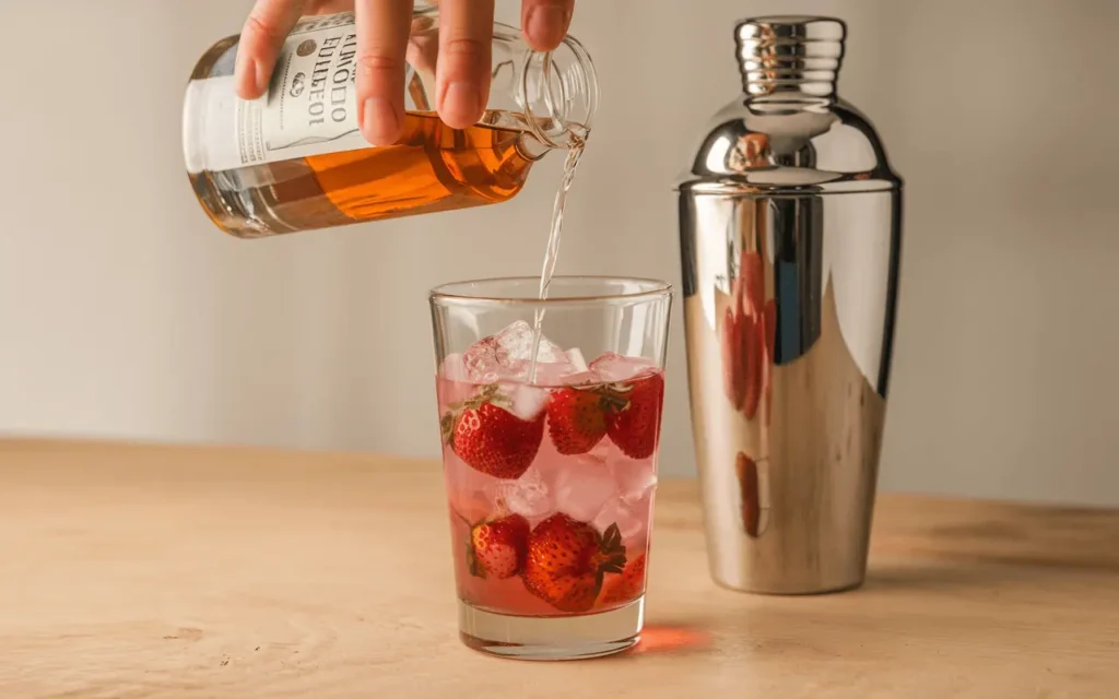 strawberry margarita on the rocks recipe