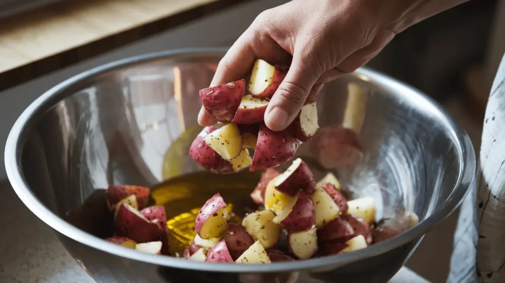 red potatoes in air fryer