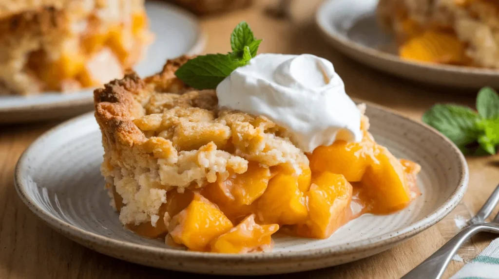 peach cobbler recipes made with canned peaches