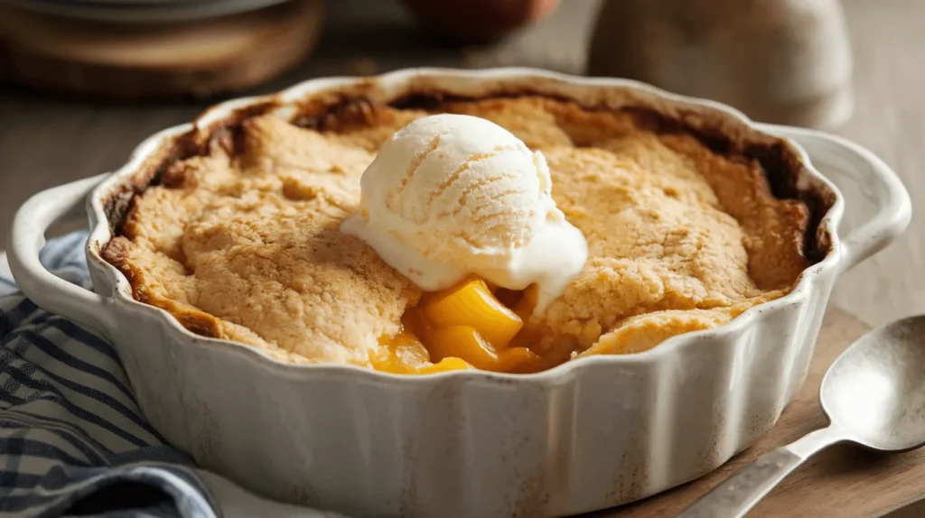 peach cobbler recipes made with canned peaches